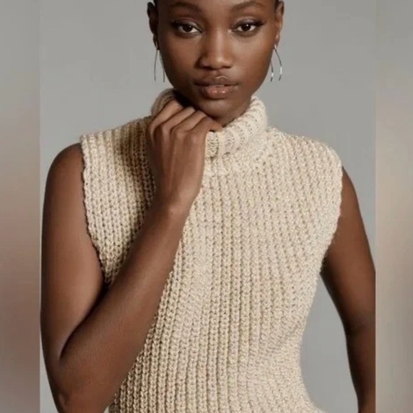 Pilcro Sweaters - 🧡 NEW Pilcro  Cream Golden Sweater Vest